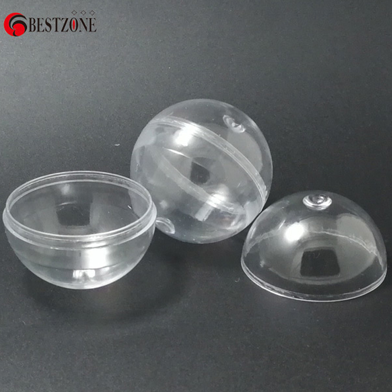 Vending Game - 100Pcs/Lot Diameter 40MM Clear Transparent Empty