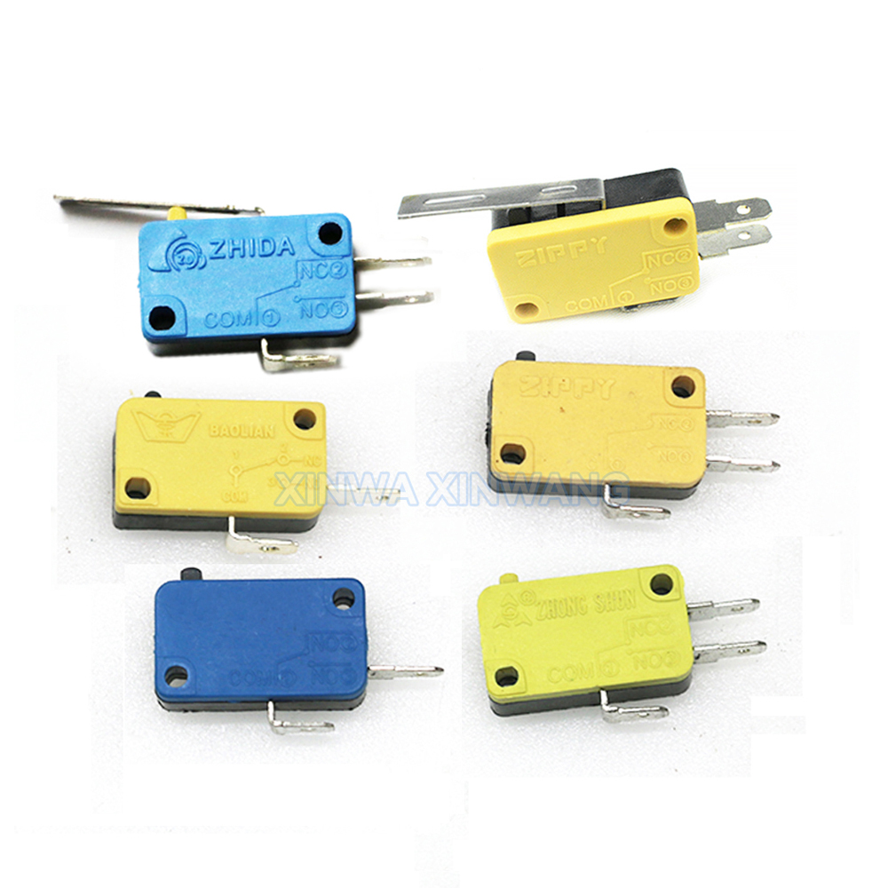 Coin Acceptor Selector - 10pcs Self Reset Micro Switch Microswitch