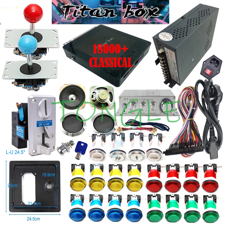 Coin Acceptor Selector - 2 Players Titan Box 18000+ in
