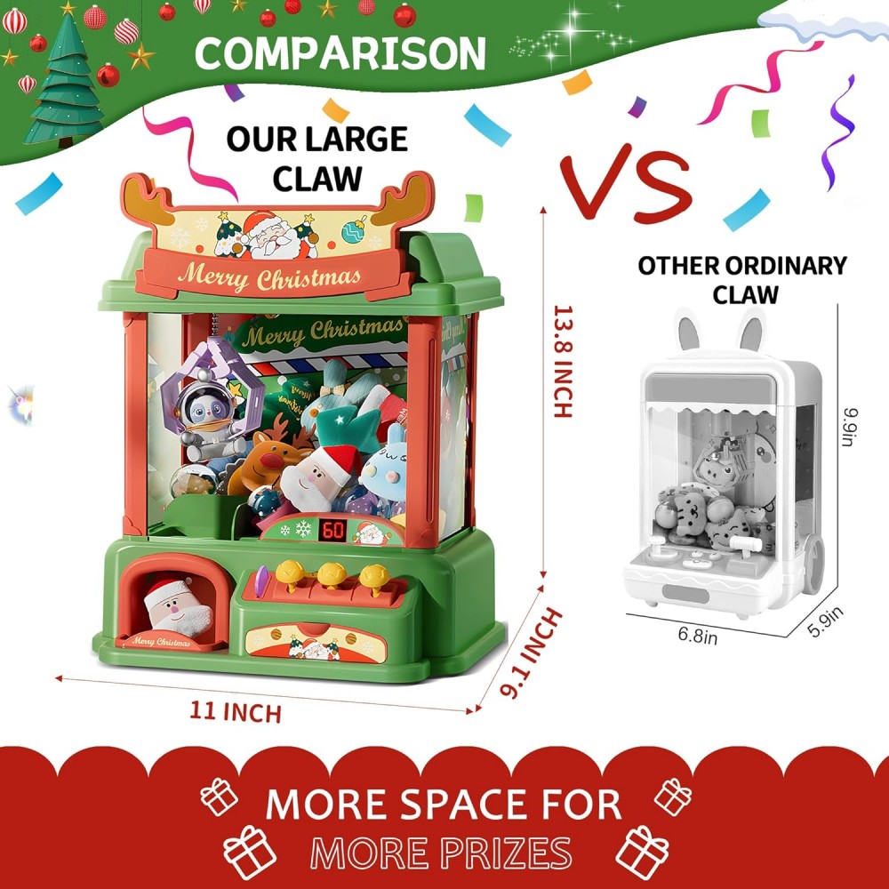 Christmas Claw Machine For Kid - Arcade Game Vending Machine recension och pris
