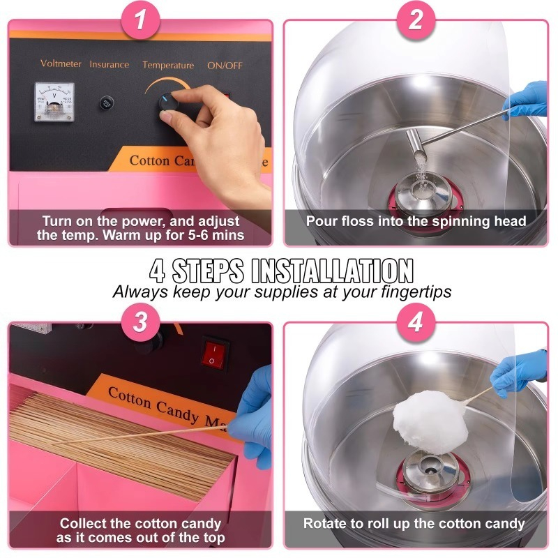 Commercial Candy Floss Machine - Candy Floss Machine recension och pris