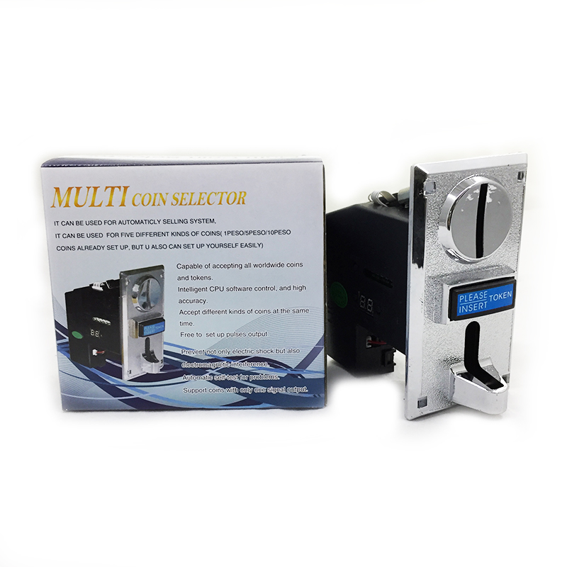 Multi Coin Acceptor Electronic - Ticket Redemption Machine recension och pris