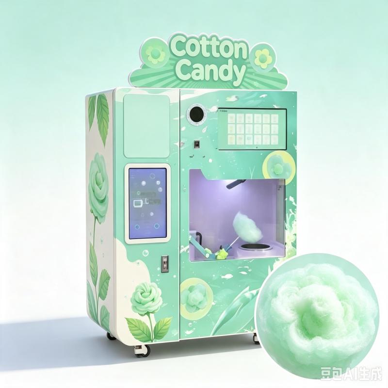 Cotton Candy Vending Machine A - Candy Floss Machine recension och pris