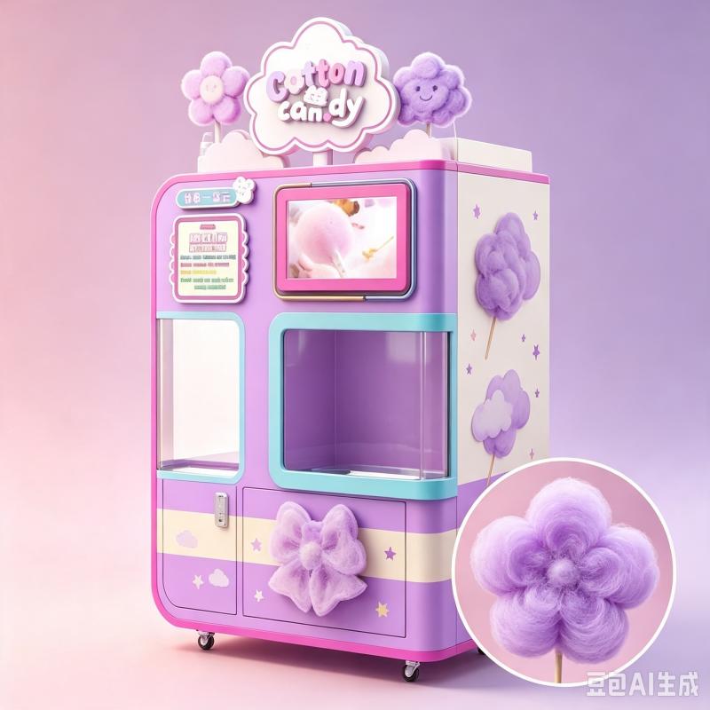 Cotton Candy Vending Machine A - Candy Floss Machine recension och pris