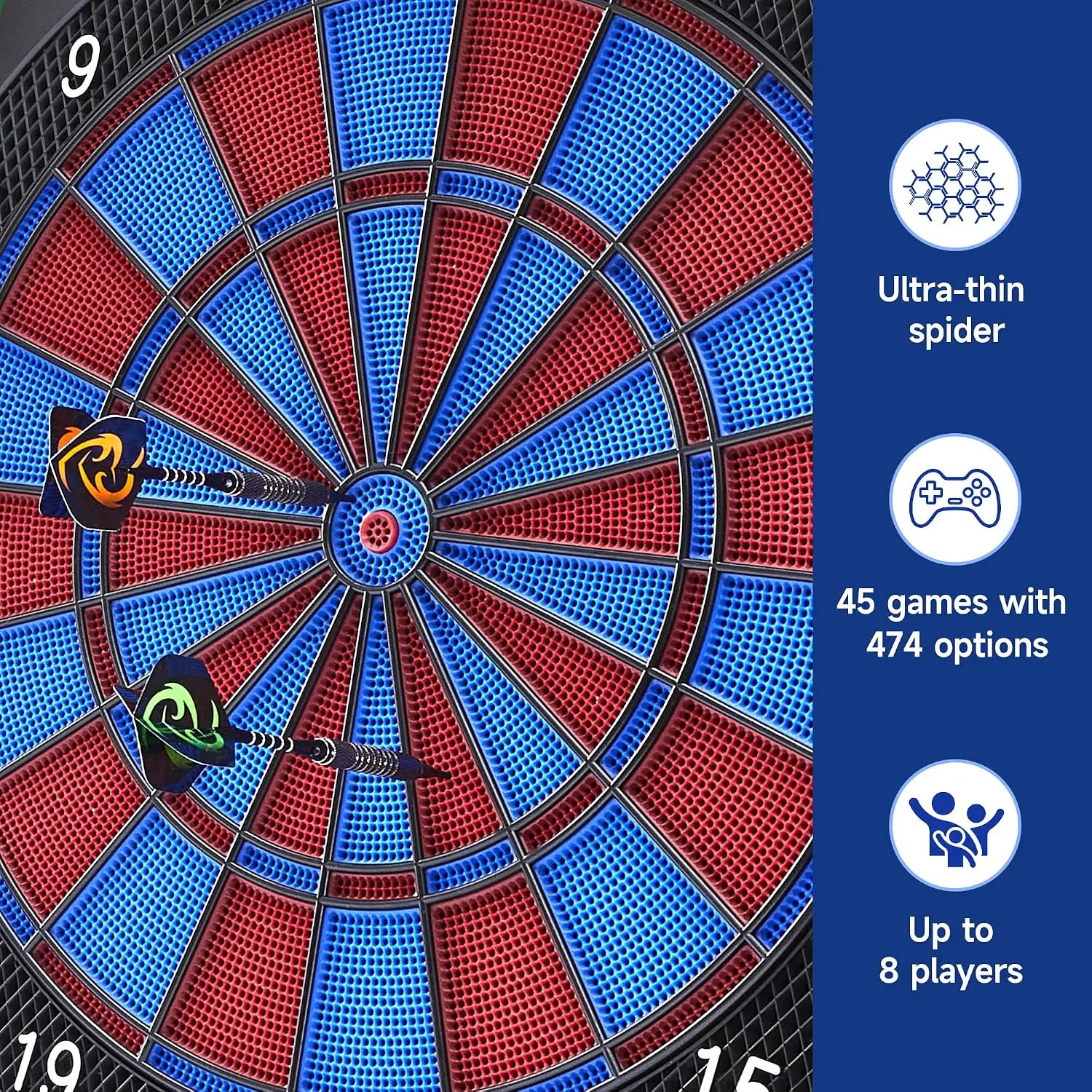 Electronic Dartboard Cabinet S - Electronic Dartboard Cabinet recension och pris