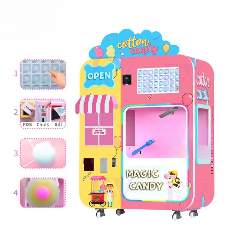 Mall Food Court Cotton Candy V - Candy Vending Machine recension och pris