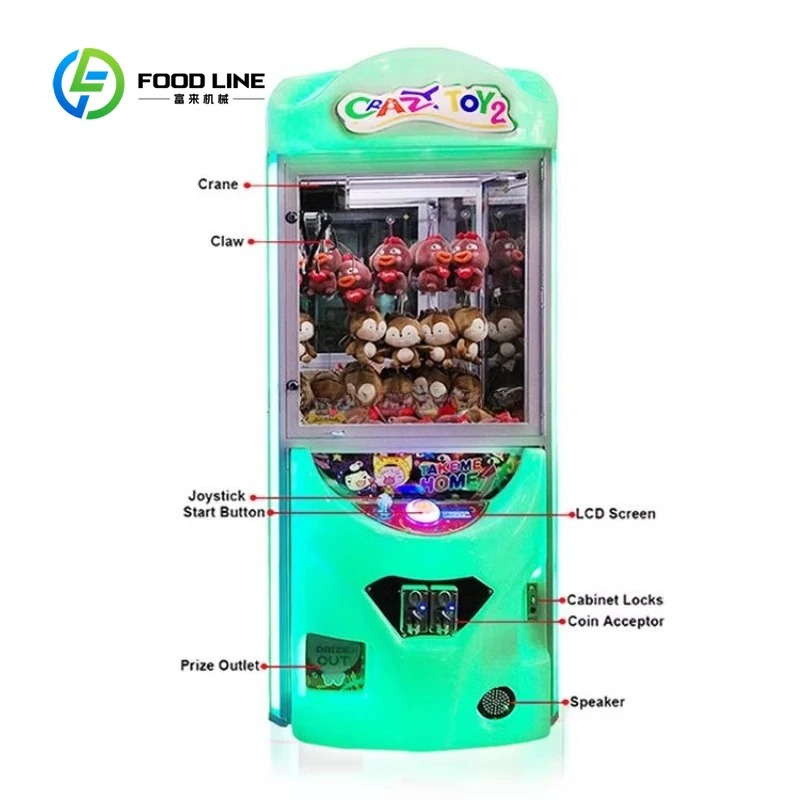 Customized Coin Operated Arcad - Bill Acceptor Vending recension och pris