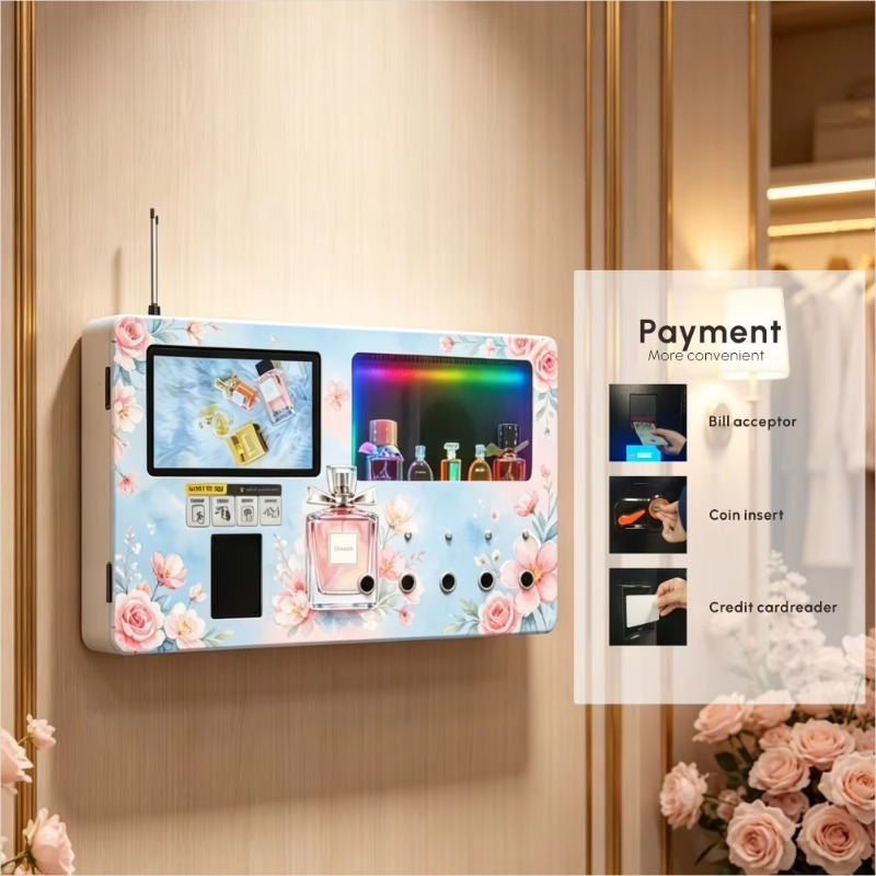 Coin Operated Perfume Vending  - Bill Acceptor Vending recension och pris