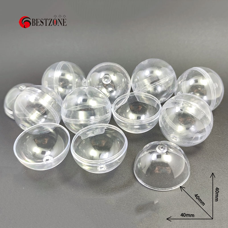 100Pcs/Lot Diameter 40MM Clear - Vending Game recension och pris