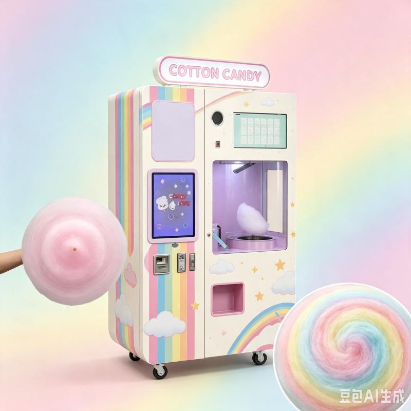 Customized Automatic Cotton Ca - Candy Floss Machine recension och pris