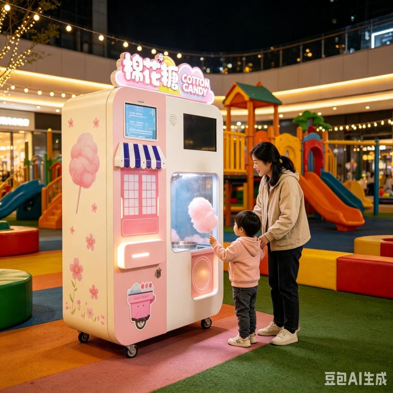 Customized Automatic Cotton Ca - Candy Floss Machine recension och pris