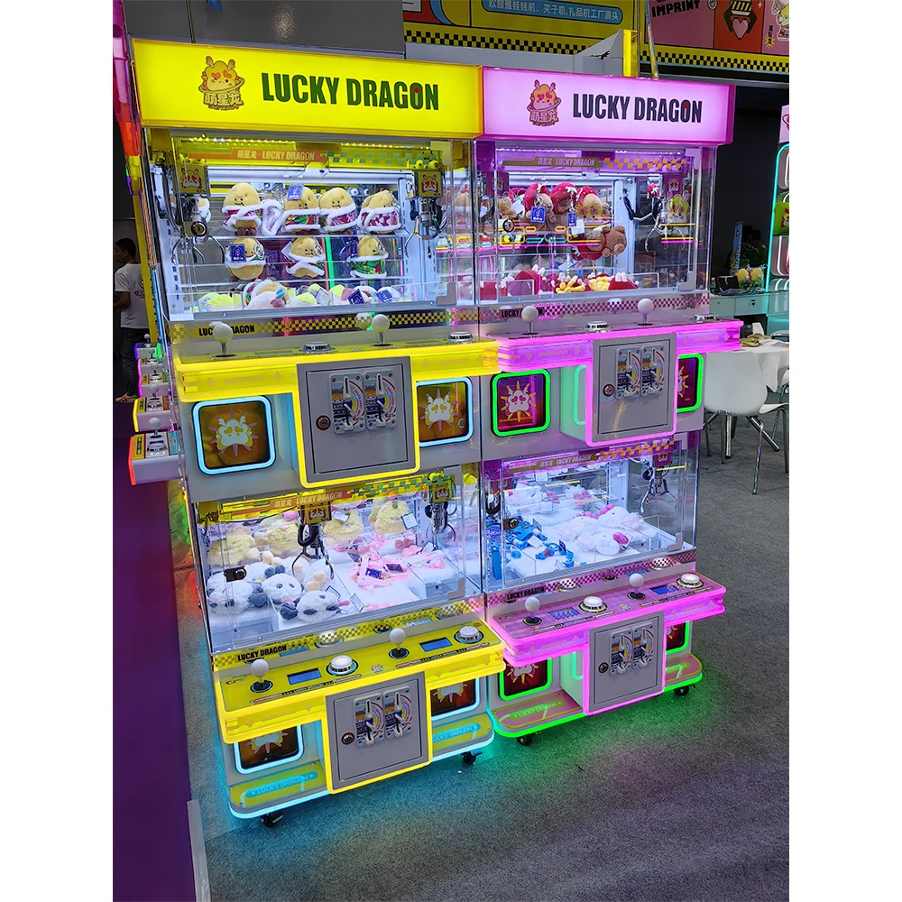 #New Colorful Claw Machine Luc - Arcade Game Vending Machine recension och pris