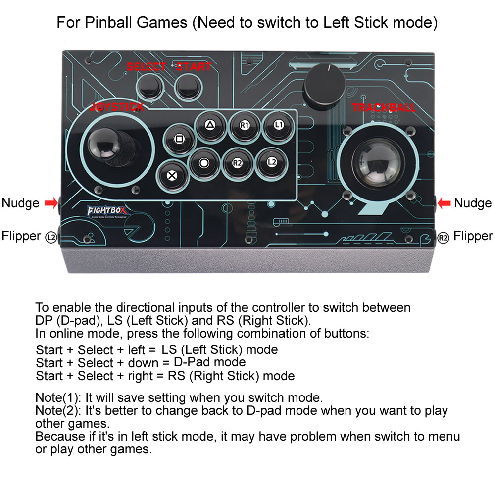 FightBox R10-PRO Arcade Fighti - Trackball Controller Arcade recension och pris