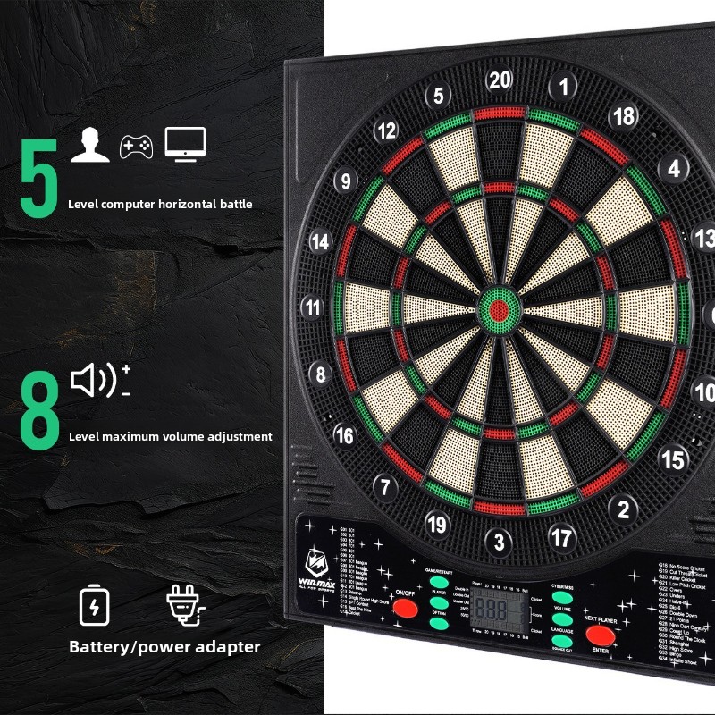 Electronic Dart Board LED Elec - Electronic Dartboard Cabinet recension och pris