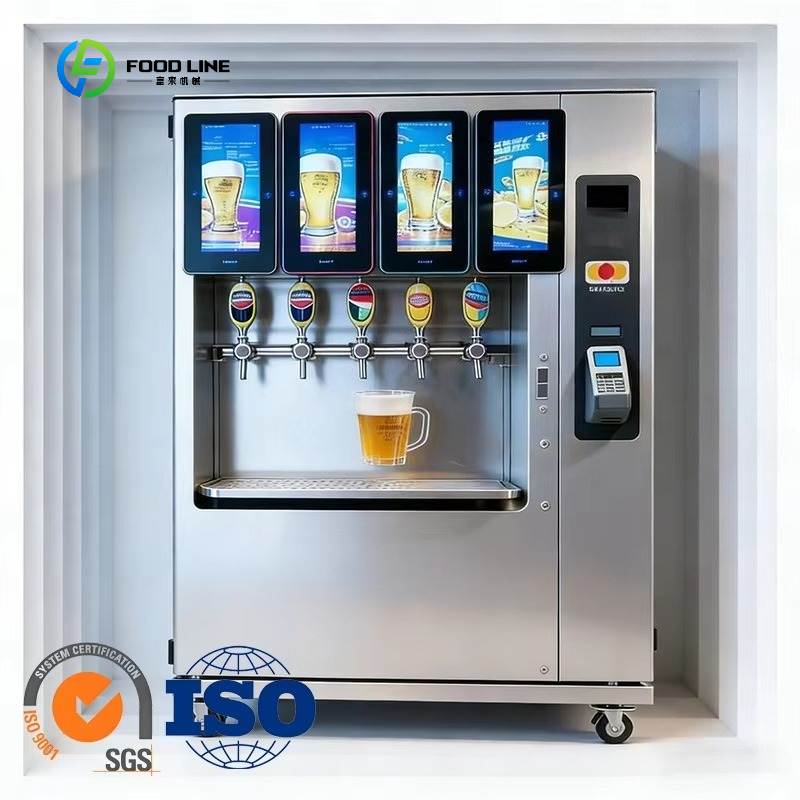 Self-Service Metal Beer Vendin - Candy Vending Machine recension och pris