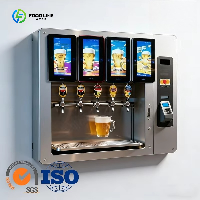 Self-Service Metal Beer Vendin - Candy Vending Machine recension och pris