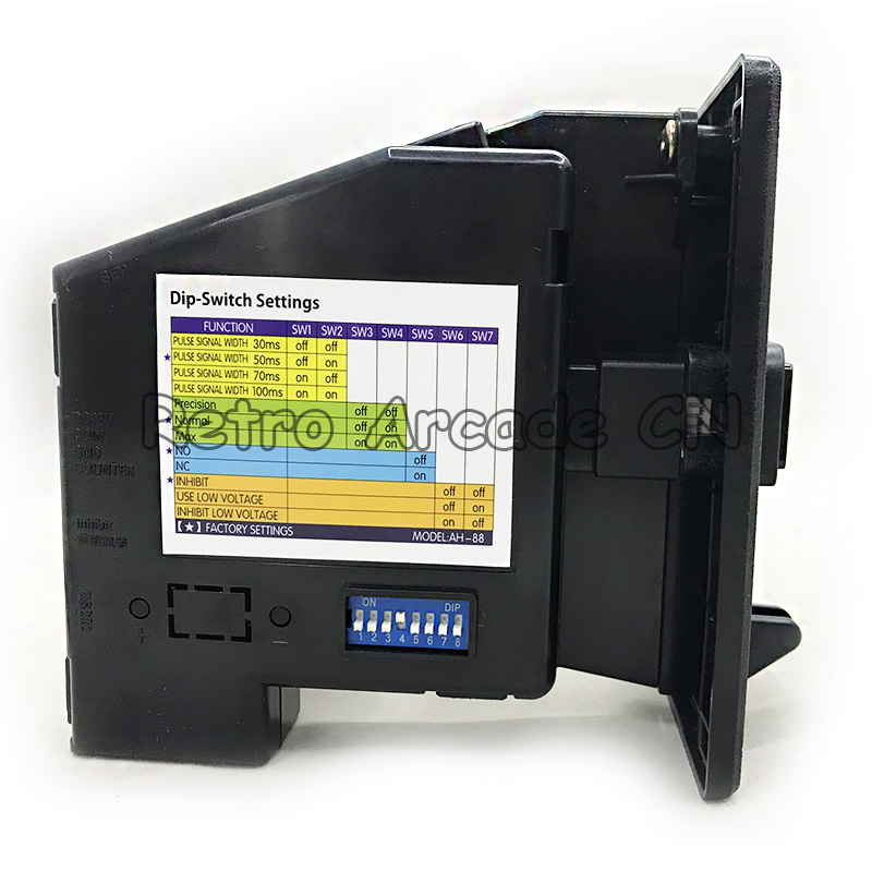 CL LED Logo Multi Coin Accepto - Arcade Game Vending Machine recension och pris