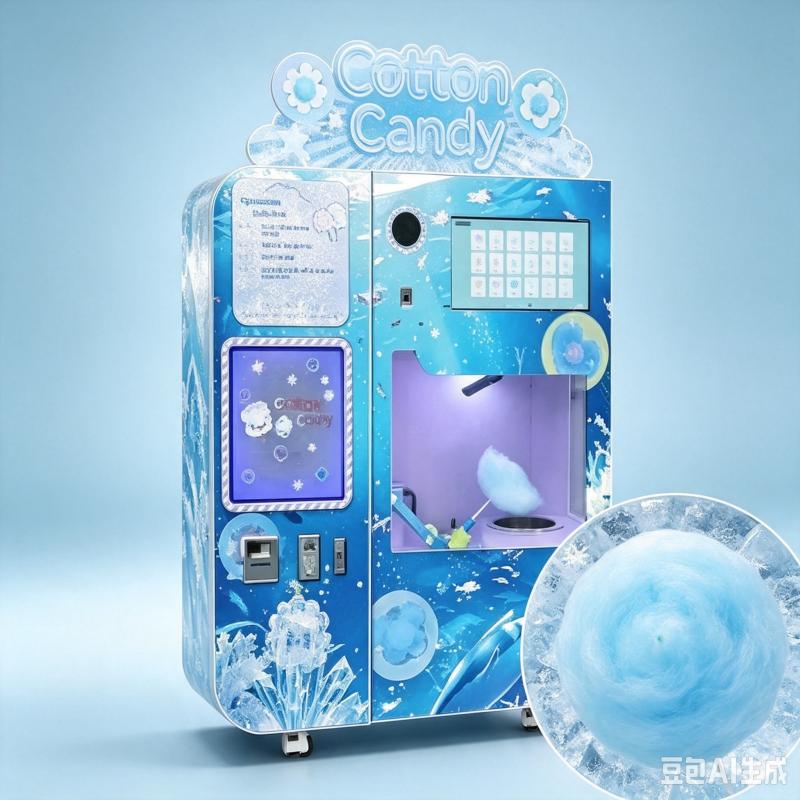 Commercial Cotton Candy Vendin - Candy Floss Machine recension och pris