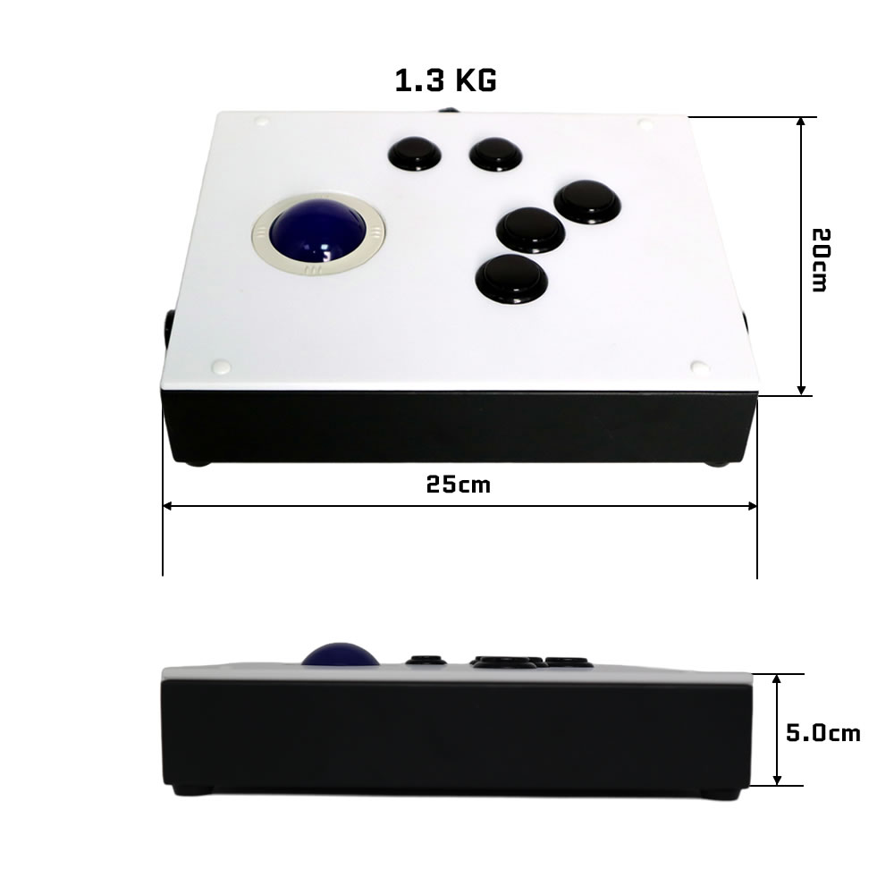 FightBox R6 USB Sanwa Button A - Trackball Controller Arcade recension och pris