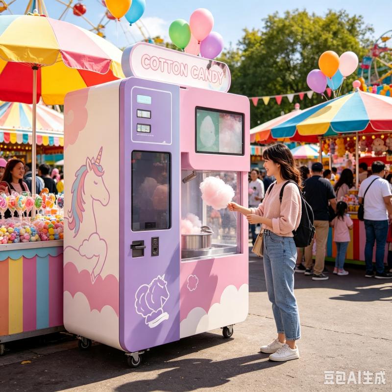 Customized Cotton Candy Vendin - Candy Floss Machine recension och pris