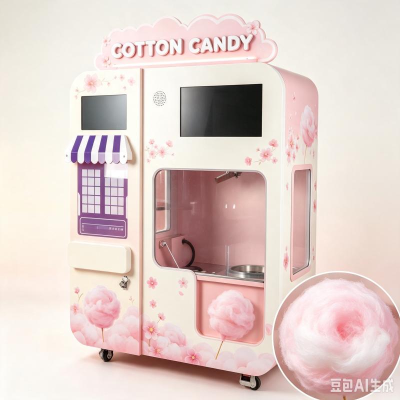 Customized Cotton Candy Vendin - Candy Floss Machine recension och pris