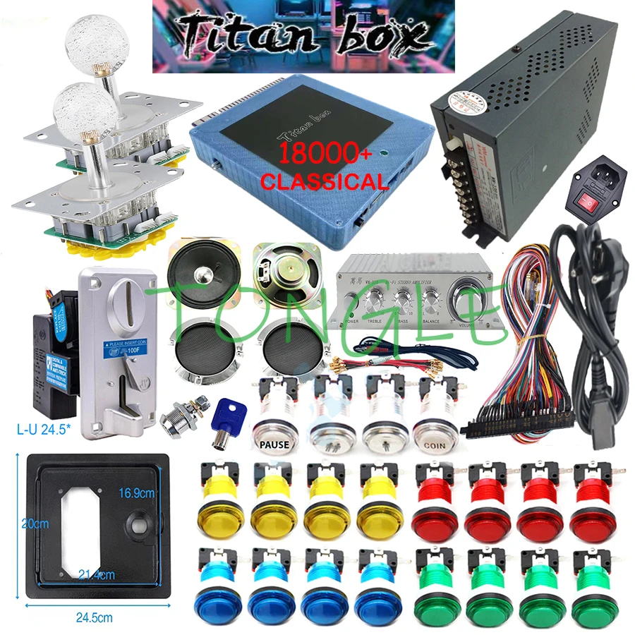 2 Players Titan Box 18000+ in  - Coin Acceptor Selector recension och pris