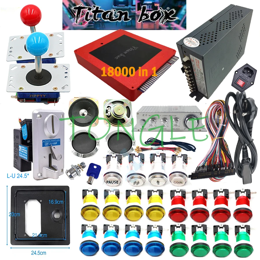 2 Players Titan Box 18000+ in  - Coin Acceptor Selector recension och pris